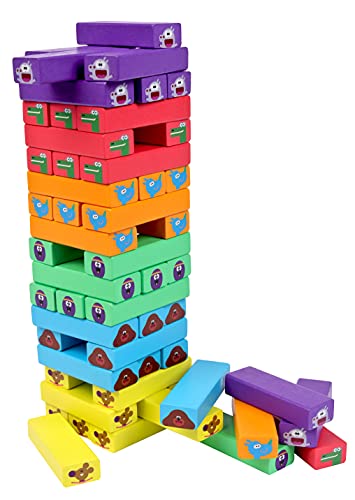 叠叠塔游戏 - 游戏 - 玩具 - 亚马逊